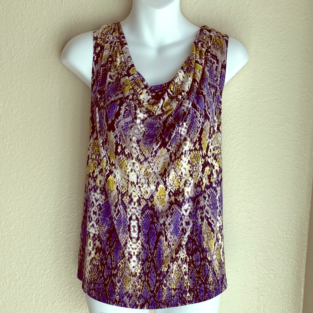 Calvin Klein sleeveless blouse 1x